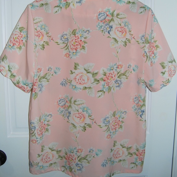 Principles vintage 80's button down floral shirt - Picture 4 of 4